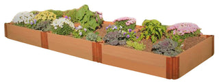 Tool-Free Classic Sienna Raised Garden Bed 4'x12'x11ï¿½, 2ï¿½ profile