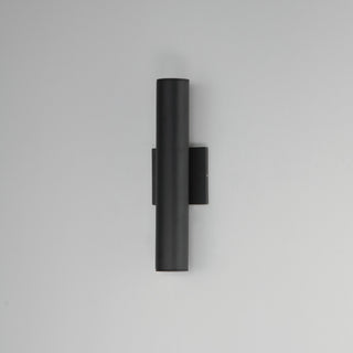 Maxim 86433 Calibro 2 Light 15" Tall LED Outdoor Wall Sconce - Black