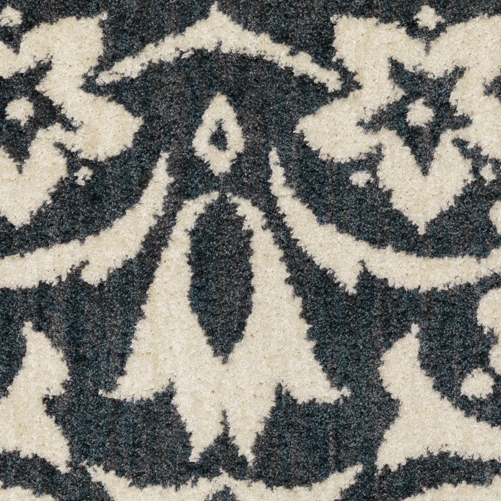Oriental Weavers Fiona Indoor Rug Blue/ Ivory 6'7" X 9'2"