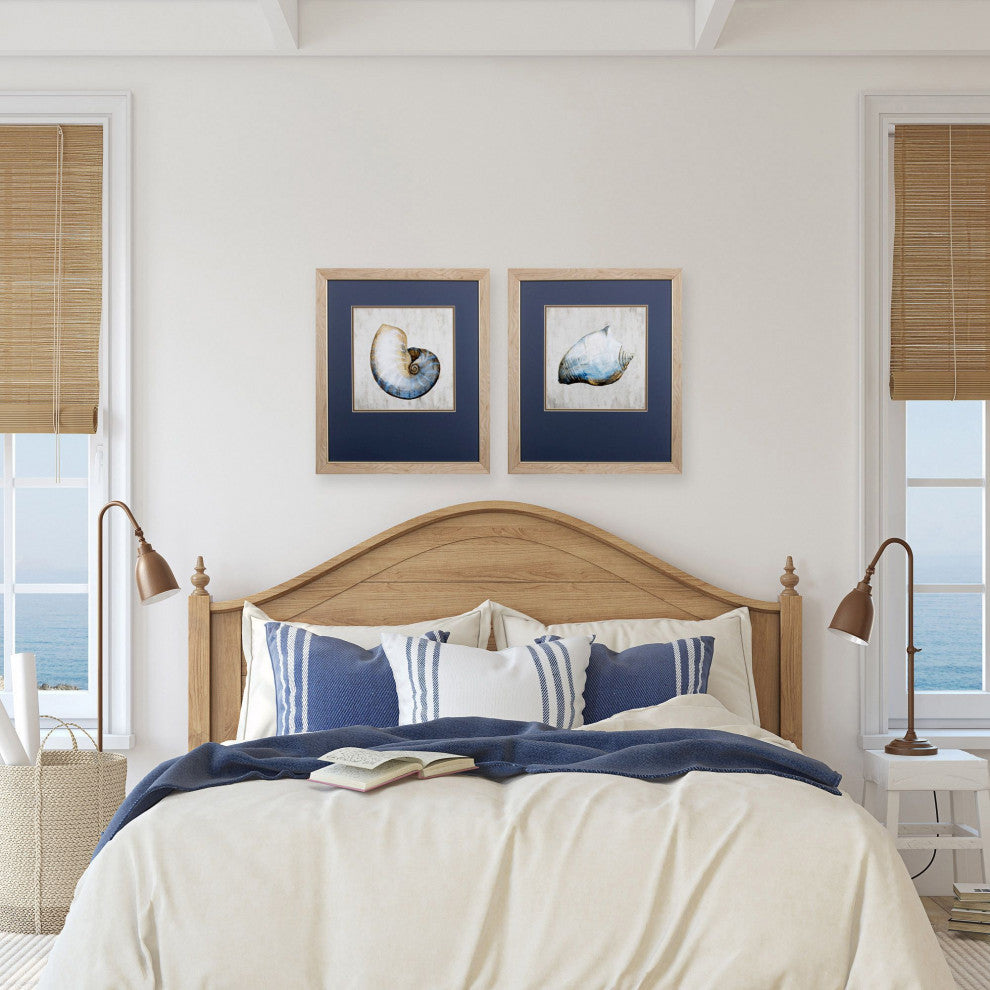 Simple Shell Wall Art, 2-Piece Set