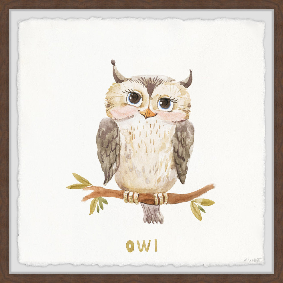"Ready to Take Flight" Framed Painting Print, 32x32