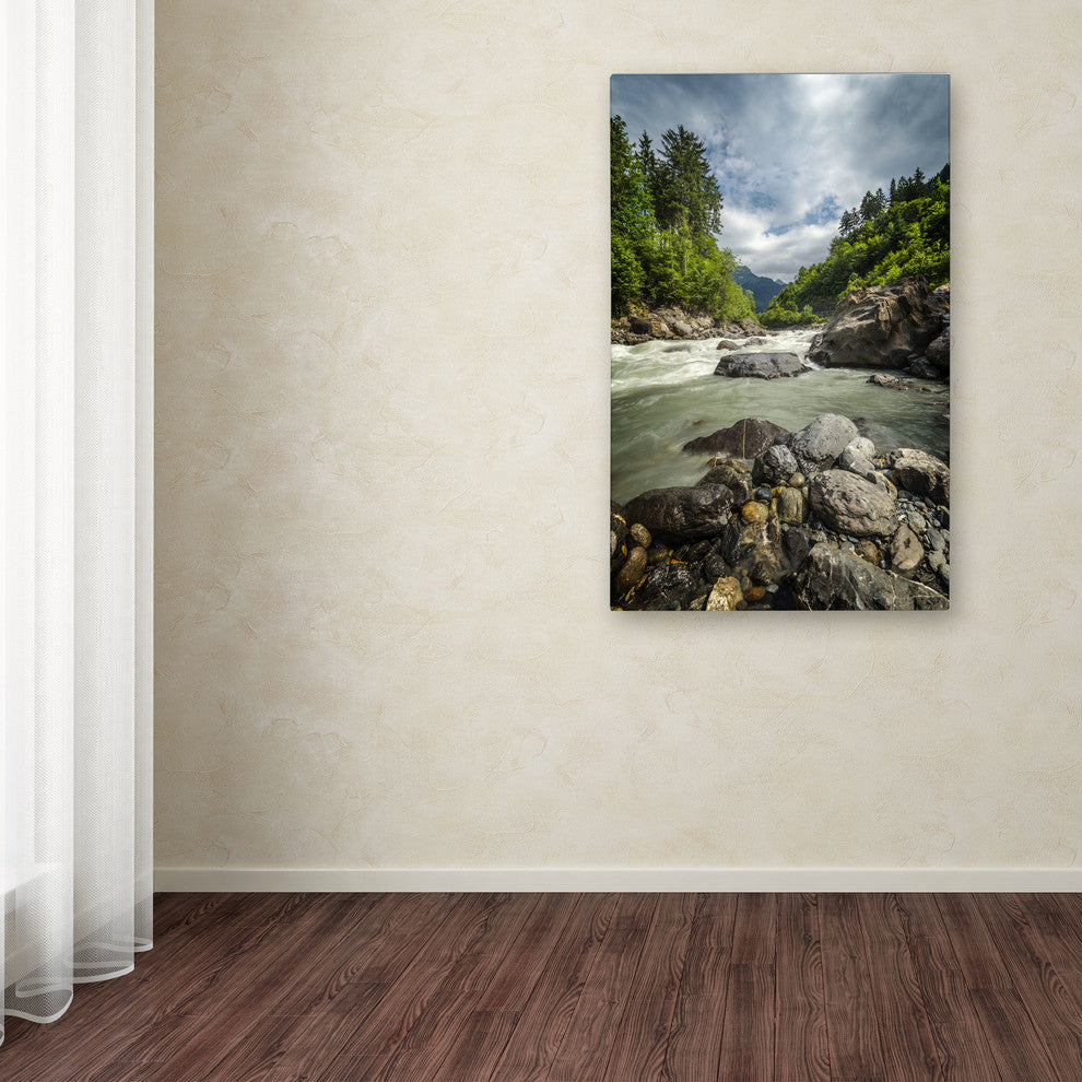 'Waterland' Canvas Art by Philippe Sainte-Laudy