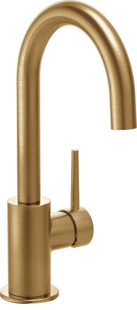 Delta Trinsic Single Handle Bar Faucet, Champagne Bronze, 1959LF-CZ