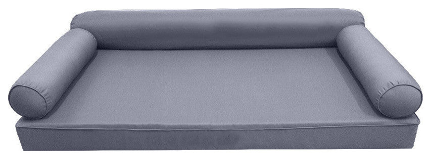 Style6 Twin Pipe Trim Outdoor Mattress Bolster Slip Cover COMPLETE SET AD001