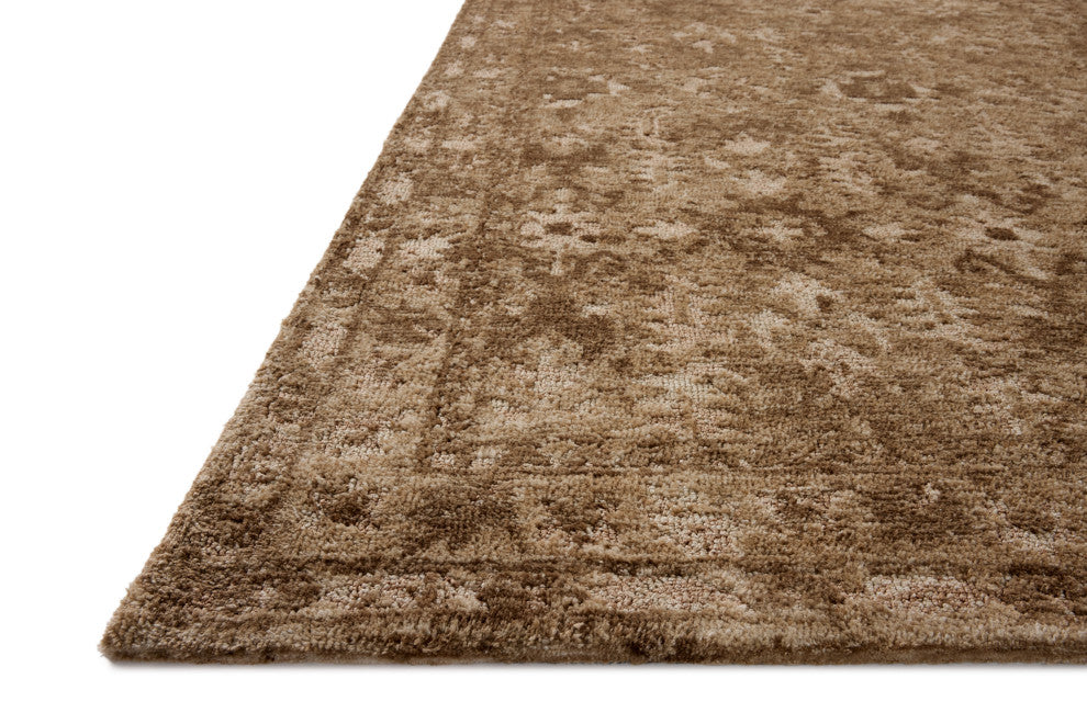 Loloi Percival Mocha / Sand 2'-3" x 3'-9" Accent Rug