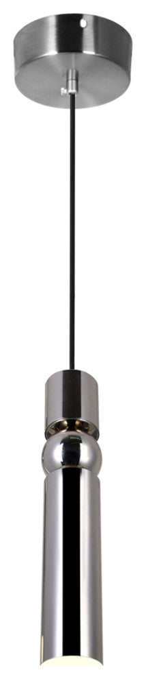 Chime LED Mini Pendant With Polished Nickel Finish
