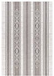 Surya Eagean EAG-2352 6'7" Square Rug, Black/White/Medium Gray