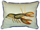 Betsy Drake Lobster Extra Large 20 X 24 Indoor / Outdoor Pillow