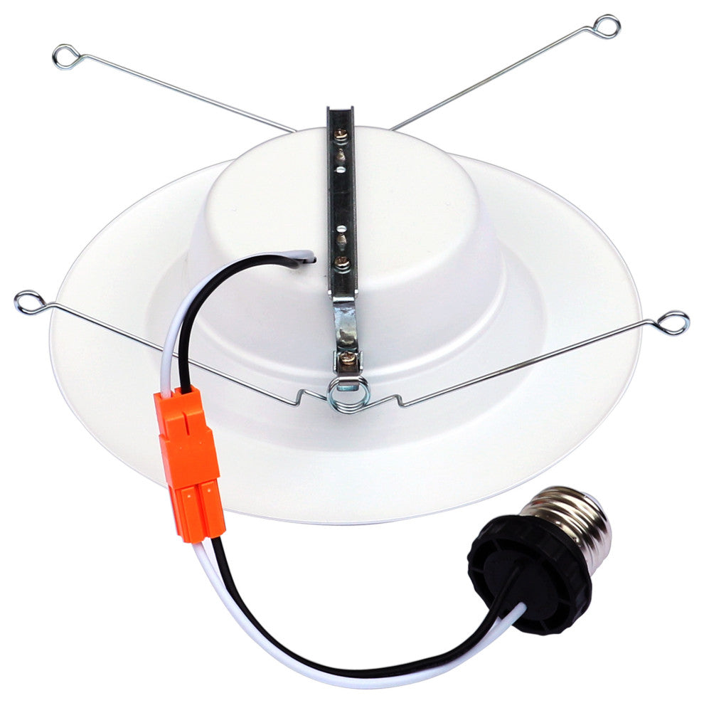 12 watt LED Downlight Retrofit - 5 - 6" - 4000K - Dimmable - 120 volts