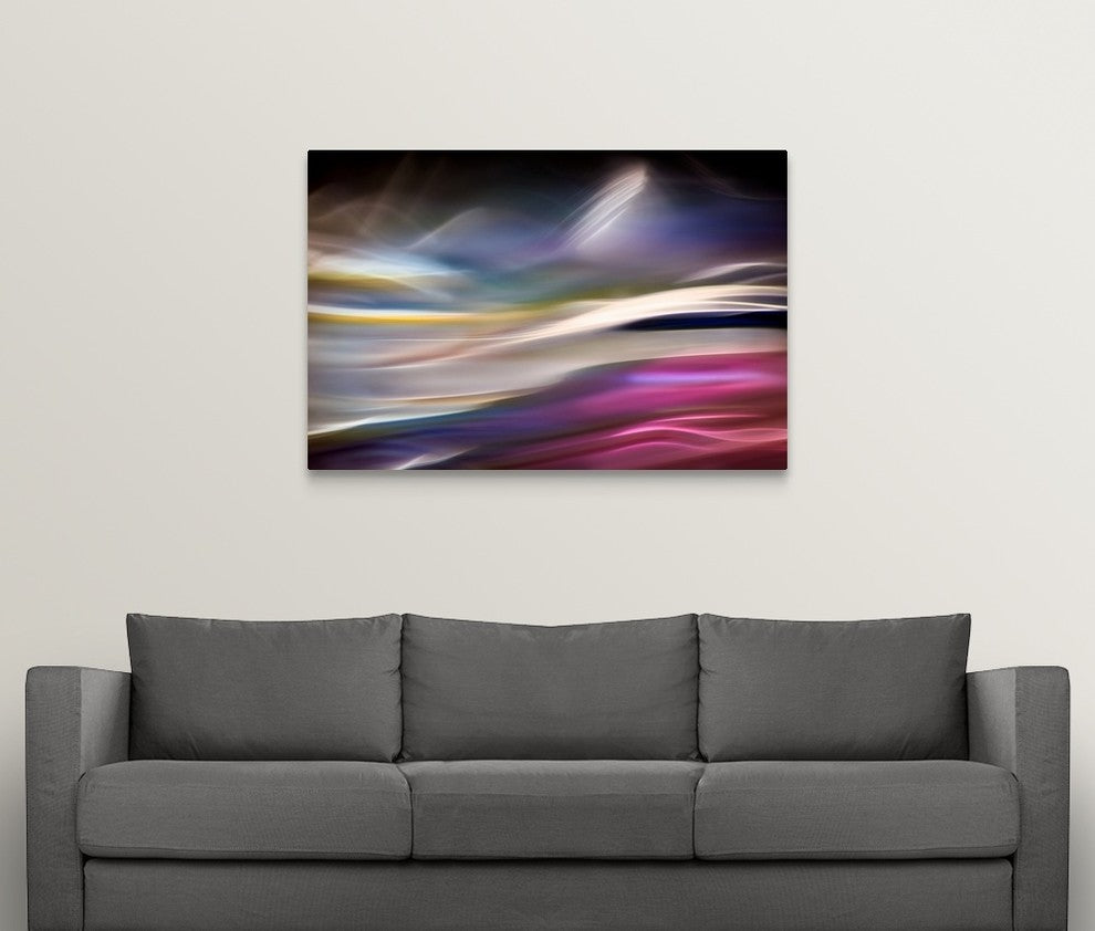 "Ski Season " Wrapped Canvas Art Print, 48"x32"x1.5"