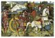 "Hind in the Wood - Leap" Digital Paper Print by Walter Crane, 38"x26"