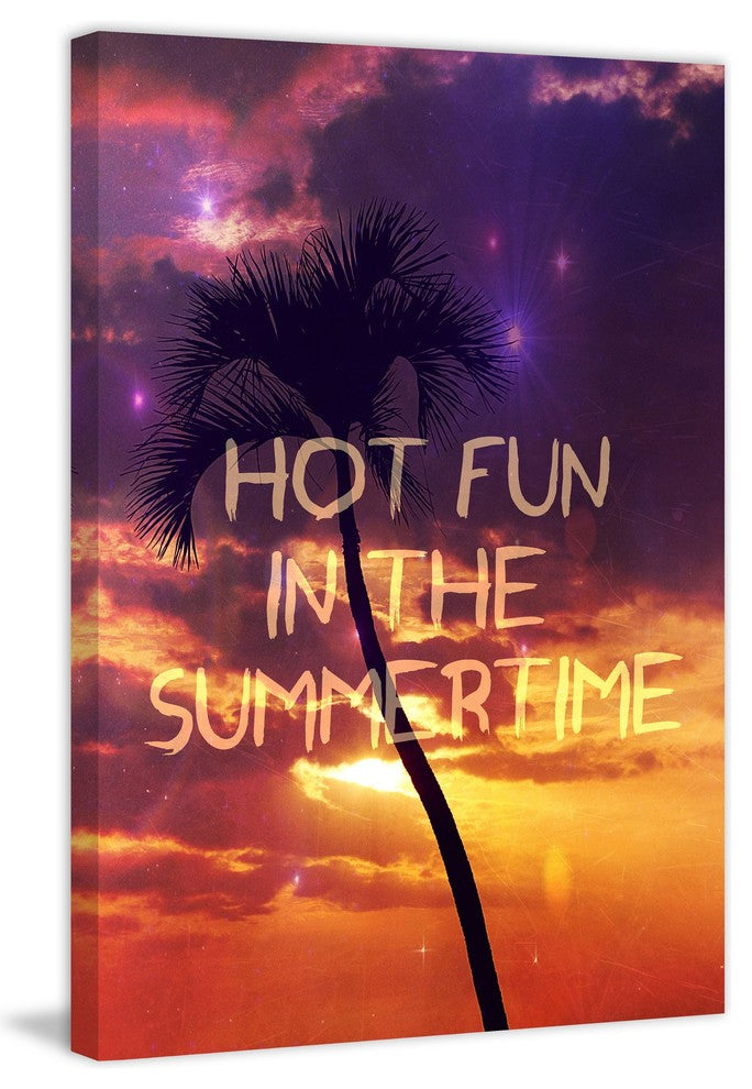 "Hot Fun in the Summertime" Print on Canvas by Sylvia Cook