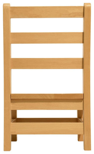 RRI Goods Ladderback Kids Wooden Chair Set of 2, 10"