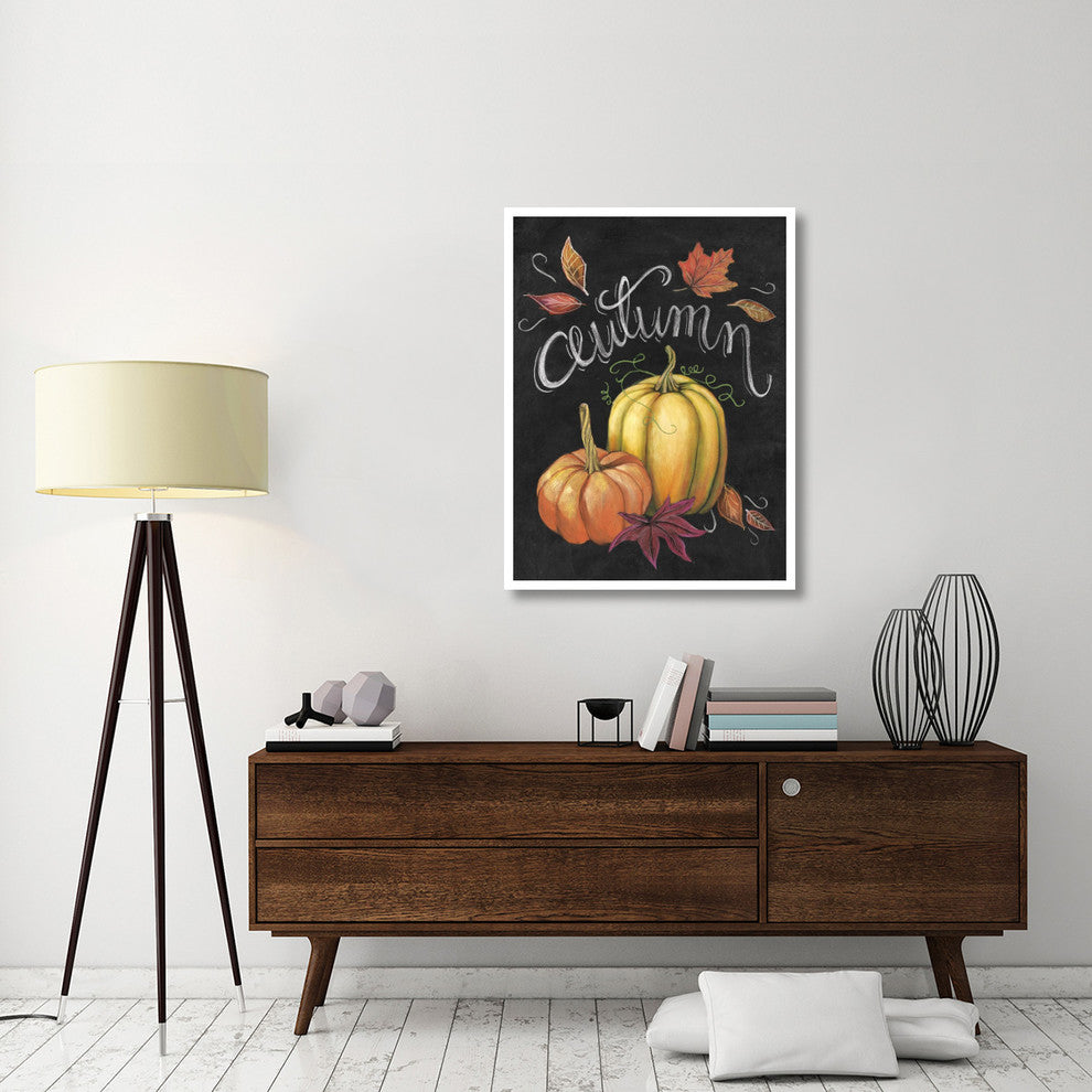 "Autumn Harvest I Gold Pumpkin" Digital Paper Print by Mary Urban, 32"x42"