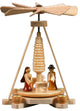 Dregeno Natural Wood Nativity Pyramid