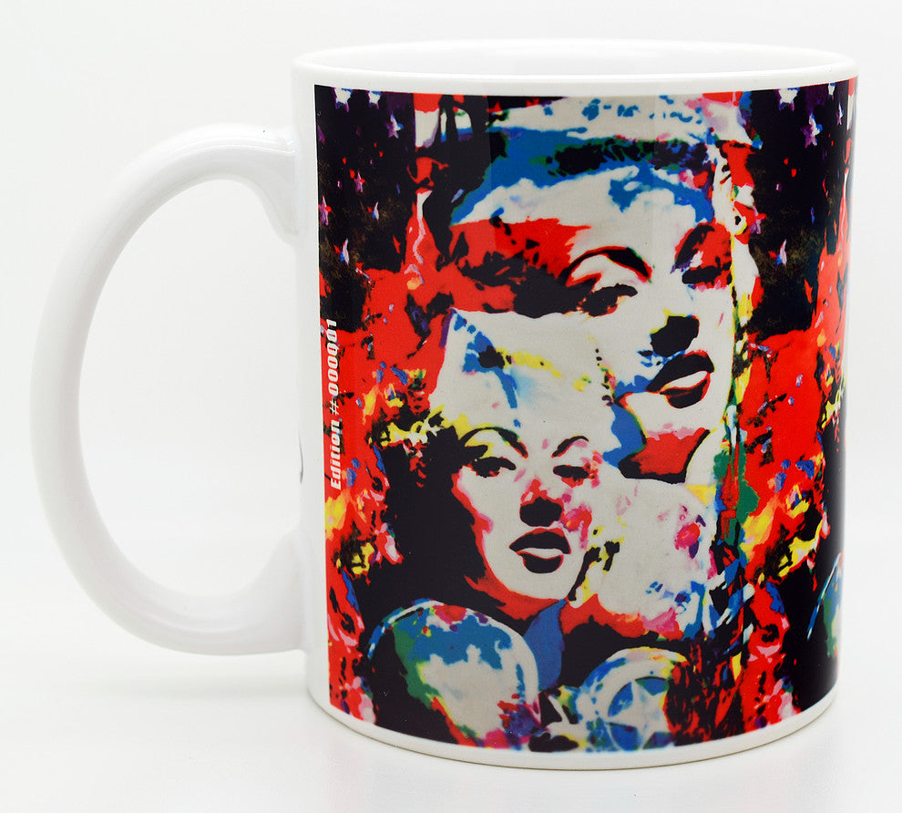Jean Harlow "Jean Harlow 1" Mug Art by Mark Lewis