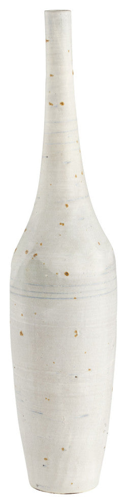 Gannet Vase, White Medium