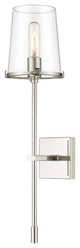 Z-LITE 3032-1S-PN 1 Light Wall Sconce, Polished Nickel