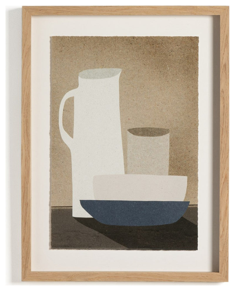 Jug And Bowls By Dan Hobday