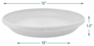 Single Slip Saucer, Chocolate, Medium