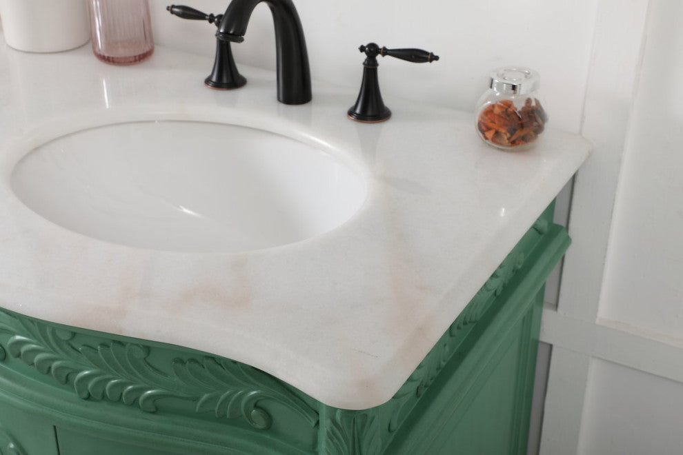 Whitney 60" Double Bathroom Vanity, Vintage Mint