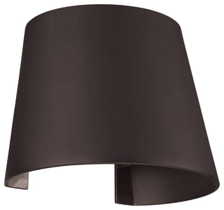 Cone, Marine Grade Outdoor Sconce, Color Tuning LED, Bronze