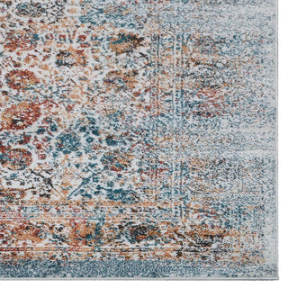 MACHINE MADE HEATSET POLYPROPYLENE AREA RUGS -Ivory Color,Oriental Design, [Rectangle] 6'7''x9'