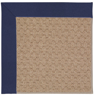 Zoe-Grassy Mountain Machine Tufted Rectangle Rug, Navy, 2'x3'