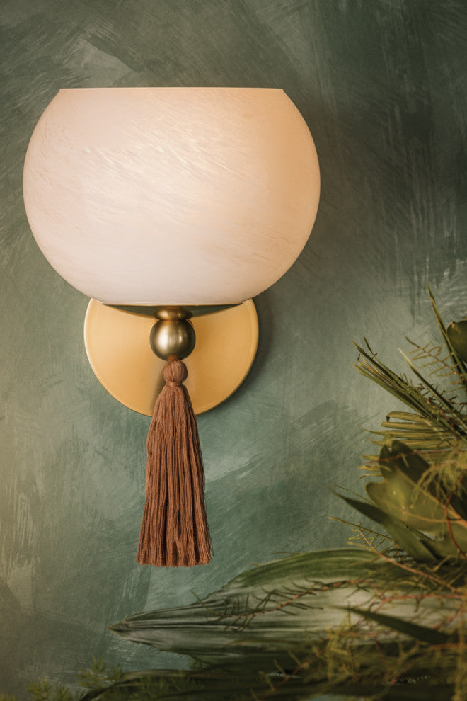 Mandy Cheng x Mitzi Niya Wall Sconce Aged Brass