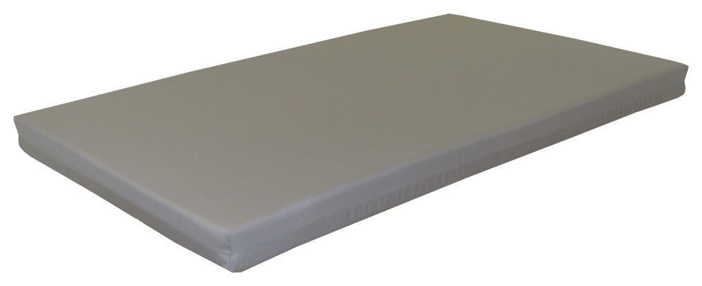 Swing Bed Cushion, Gray, 4 Foot, 4" Thick