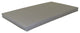 Swing Bed Cushion, Gray, 4 Foot, 4" Thick