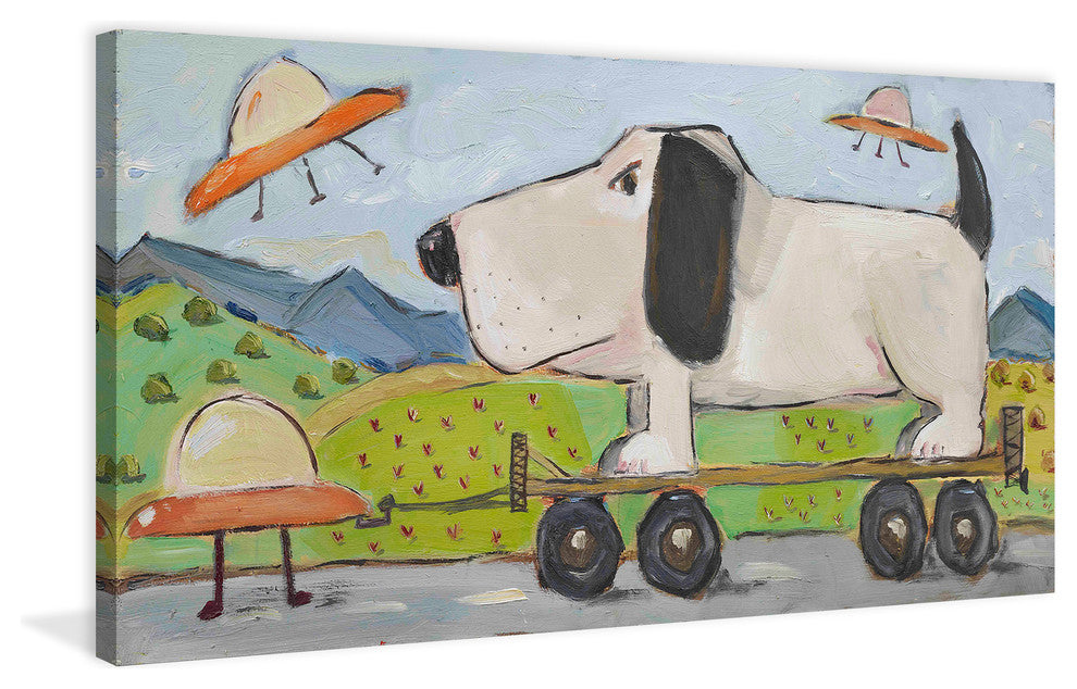 "The Abduction" Painting Print on Canvas by Tori Campisi