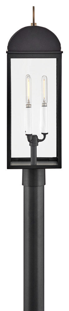Hinkley Campbell Large Post Lantern, Black