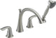 Delta T4738 Lahara Deck Mounted Roman Tub Filler Trim - Brilliance Stainless