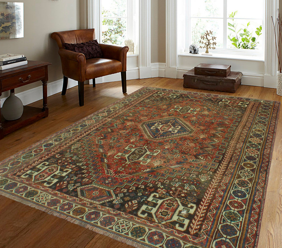 Semi-Antique Munirah Rust Rug