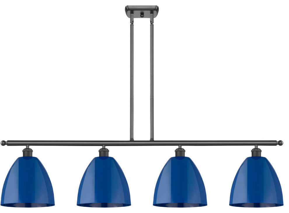 Innovations 516-4I-BK-MBD-9-BL-LED 4 Light Island Light, Matte Black