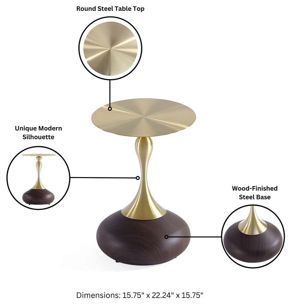 Manhattan Comfort Patchin End Table