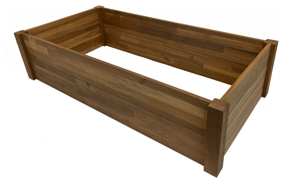 48" Premium High Hardwood Vegetable and Flower Garden Bed