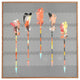 Deny Designs Iveta Abolina Gray Pastel Feathers Framed Wall Art