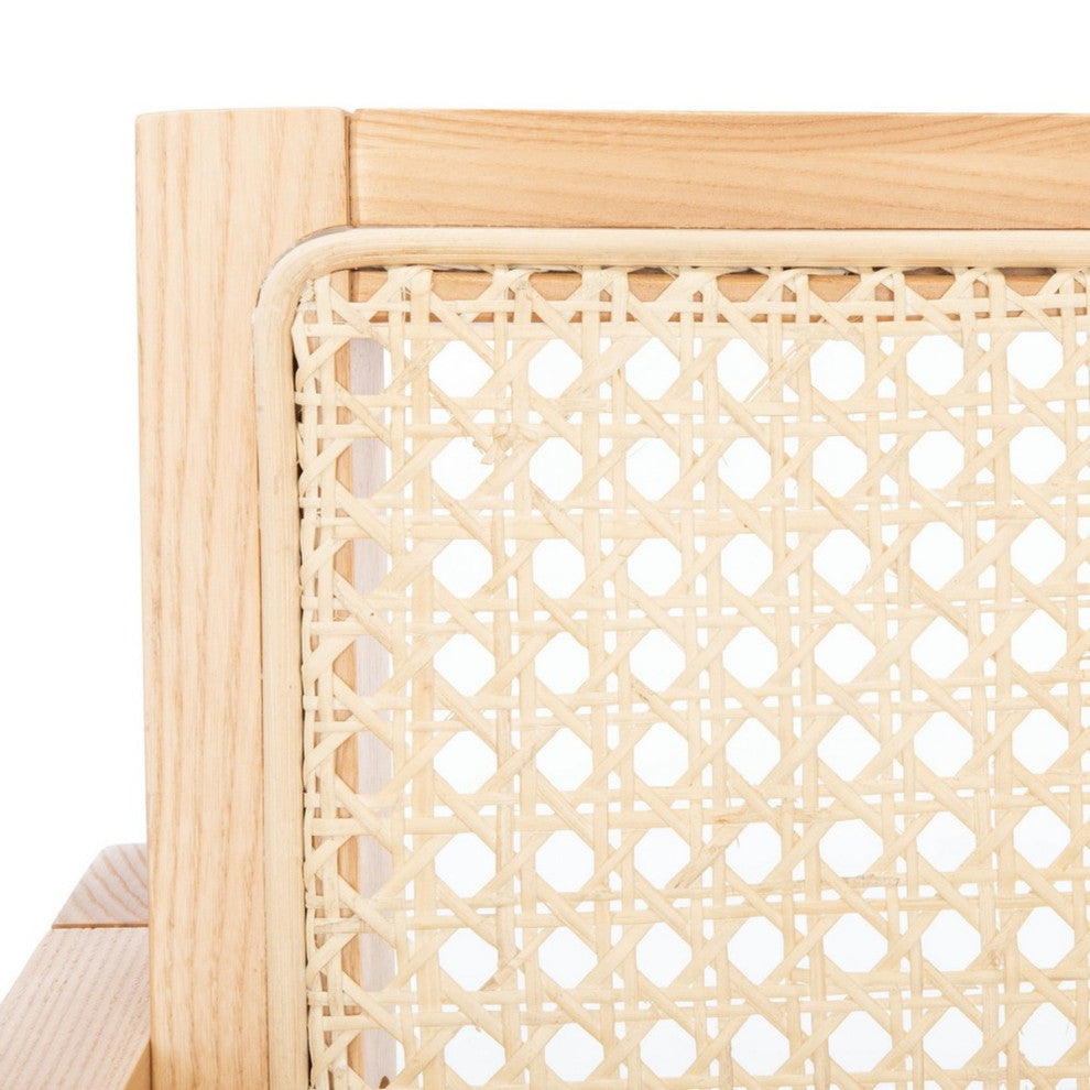 Safavieh Couture Perth Rattan Rocking Chair, Natural