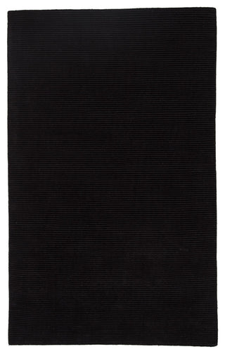 Jaipur Living Basis Handmade Solid Black Area Rug 9'X12'