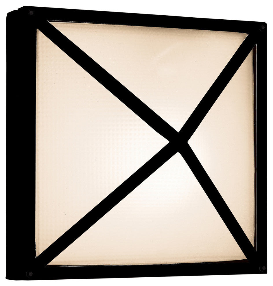 Access Lighting 20330LEDDMGLP/FST Oden 2 Light 10" Tall LED Wall - Black