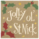 "Vintage St.Nick VII" Digital Paper Print by Anne Tavoletti, 42"x42"