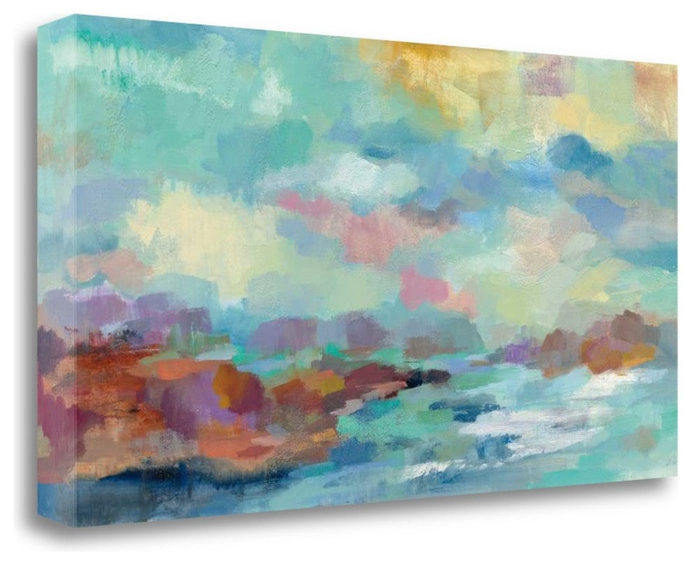 "Archipelago" By Silvia Vassileva, Giclee Print on Gallery Wrap Canvas