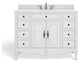 Sadie Bathroom Vanity, Antique White, 46.5", Single Sink, Freestanding