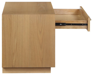 Avery Wood Veneer Night Stand, Oak