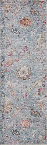 Loloi II Elysium Denim / Multi 3'-0" x 3'-0" Round Accent Rug