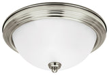 Geary 1-Light Ceiling Flush Mount, Brushed Nickel