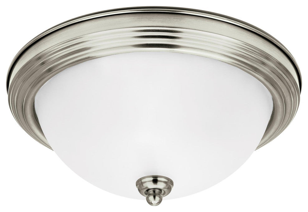 Geary 1-Light Ceiling Flush Mount, Brushed Nickel