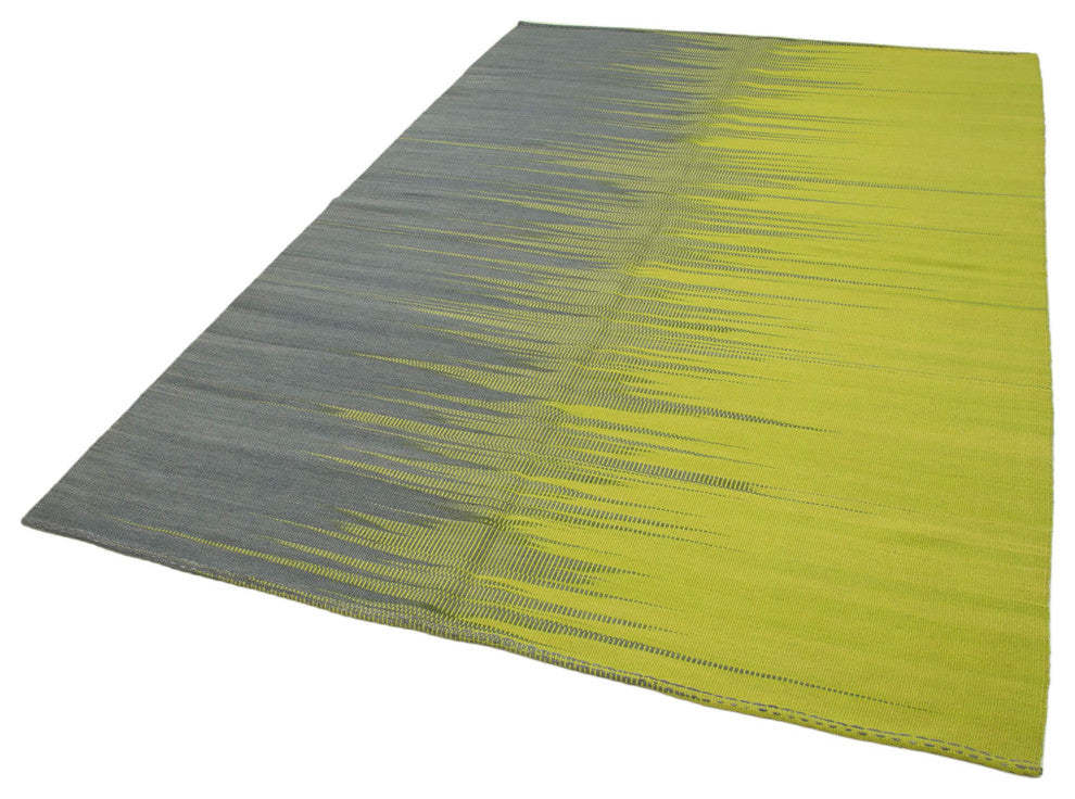 Rug N Carpet - Hand-knotted Oriental 5' 10'' x 8' 8'' Flatweave Wool Kilim Rug